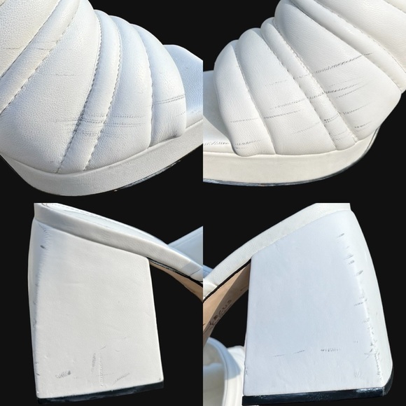 🌻CIRCUS Sam Edelman off-White Marlie Platform Mules Size 7 (read description) - Picture 12 of 12